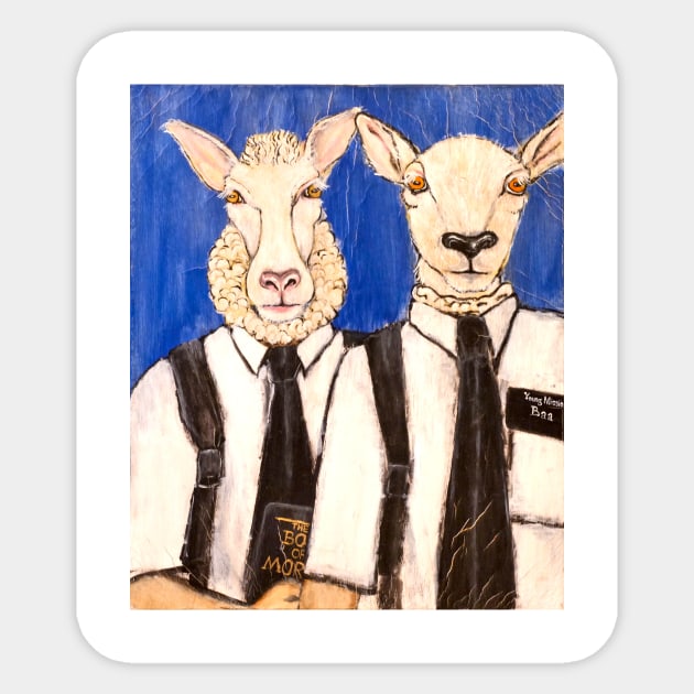 Brothers Baaa Sticker by Kurtcmo